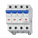 Miniature Circuit Breaker (MCB) C, 6A, 4-pole, 10kA