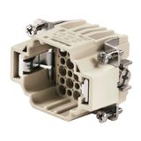 Contact insert (industry plug-in connectors), Male, 250 V, 10 A, Numbe