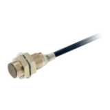 Proximity sensor, inductive, nickel-brass, short body, M18, shielded,