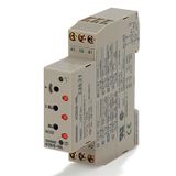 Timer, DIN rail mounting, 17.5 mm, 24-230 VAC/24-48 VDC, multifunction