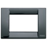 Classica plate 3M metal black