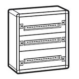 Fully modular metal cabinet XL³ 160 - ready to use - 3 rows - 600x575x147 mm