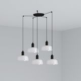 TATAWIN PENDANT SHADE S BLACK 1xE27 5L