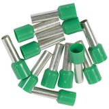 Ferrules Starfix - simples individuals - cross section 6 mm² - green