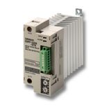 Solid-state relay 25A, 100-240VAC, with built in current transformer,