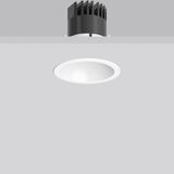 LEVIDO round, 7,5 / 12 W, 670 / 1050 lm, 840, white, DALI Recessed dow