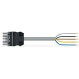 pre-assembled interconnecting cable Eca Socket/plug gray