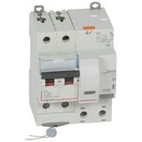 Monoblock differential circuit breaker DX³6000 10kA high inlet screw automatic high outlet 2P 230V~ - 32A - typeAC 30mA