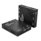 120m Cat.6 KVM Extender, HDMI & USB Extend HDMI® and USB signals over a Cat.6 cable