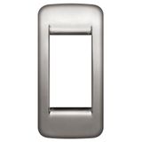 Rondò plate 1Mpan metal brushed nickel