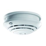 PROTECTOR K photoelectric smoke detector 230V, white