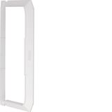 Wall cover plate for wall trunking BRN 70x210mm halogen free in pure w