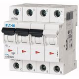 Miniature circuit breaker (MCB), 40 A, 3p+N, characteristic: B