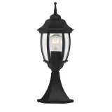 Outdoor lighting socle H42cm E27 Black