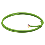 KNX BUS CABLE - LSZH CABLE SHEATH - 2 CONDUCTORS 1x2x0.8 - DIAMETER 5.2mm - CPR CLASS CCA-S1A,D0,A1 - GREEN
