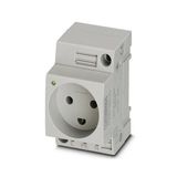 Socket outlet for distribution board Phoenix Contact EO-K/UT/LED 250V 16A AC