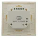 LED RF Controller Mono - wall transmitter white