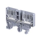 M2,5/6,5,4G,1, SPECIFIC TERMINAL BLOCK, FEED THROUGH, GREY, 6.5X58X33.5MM