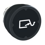 PUSHBUTTON HE, BLACK, WITH MARKING