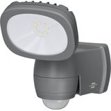 Brennenstuhl LED Wall Light LUFOS with Motion Sensor (Wireless LED Outdoor Wall Lamp with 8 high quality LED's, 440lm, IP44)