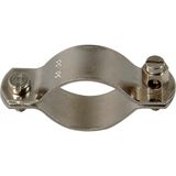 Earthing clamp for copper pipe with prot