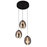 Suspended Luminaire with Round Base Melanie