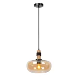 ILONA Pendant light-Amber-Ø30-1xE27-40W-Glass