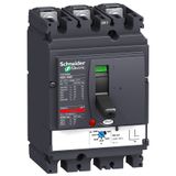 circuit breaker ComPact NSX250F, 36 kA at 415 VAC, MA trip unit 150 A, 3 poles 3d