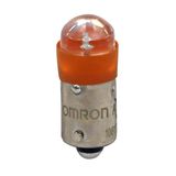 Pushbutton accessory A22NZ, Orange LED Lamp 200/220/230 VAC