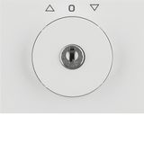 Centre plate lock + push lock function blind switch, key remov, K.1, p
