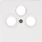 Antenna cover plate for antenna socket T