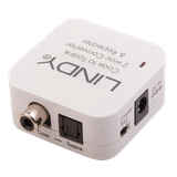 TosLink (Optical) and Coaxial Bi-directional Converter Bi-directionally convert SPDIF & TosLink (Optical) audio signals