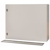 Wall enclosure with mounting plate, HxWxD=800x1000x300mm