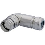 Housing (circular connector), M23, Copper-zinc alloy, IP67, IP69K