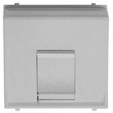 N2216.7 PL Cover plate Data connection Silver - Zenit