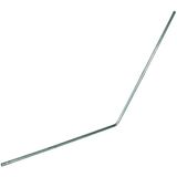 Air-termination rod D 10mm L 1000mm Al 55° angled, chamfered on both s