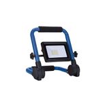 100W LED FLOODLIGHT on blue standwith 3M H05RN-F3G1.0MM with 2P+E Plug9.000LMIP65