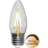 LED Lamp E27 C35 Clear