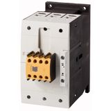 Safety contactor, 380 V 400 V: 55 kW, 2 N/O, 2 NC, 230 V 50 Hz, 240 V 60 Hz, AC operation, Screw terminals, integrated suppressor circuit in actuating