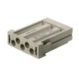 Contact insert (industry plug-in connectors), Female, 250 V, 20 A, Num