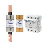 Fuse-link, high speed, 1100 A, AC 1250 V, 2 x size 3, 74 x 52 x 167 mm, aR, IEC, single indicator