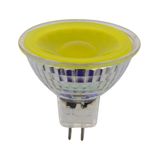LED GU5.3 MR16 Glass 50x47.5 12V 5W 38° AC/DC Yellow Non-Dim