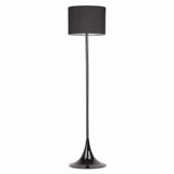 BLACK FLOOR LAMP 1 X E27 60W