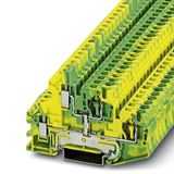 Double-level terminal block STTBU 4-PE