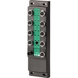 SWD Block module I/O module IP69K, 24 V DC, 16 parameterizable inputs/outputs with power supply, 8 M12 I/O sockets