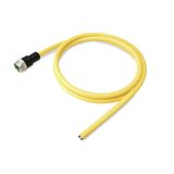 Supply cable, pre-assembled, 7/8 inch 7/8 inch 5-pole