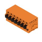PCB terminal, 5.08 mm, Number of poles: 7, Conductor outlet direction: