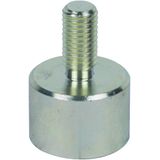 Welding-type connector, threaded bolt M12x25mm, St/galZn - KIT -
