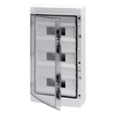DISTRIBUTION BOARD WITH PANELS WITH WINDOW AND EXTRACTABLE FRAME - WITH TERMINAL BLOCK N (3X16)+(29X10) E (3X16)+(29X10) - (12X3) 36M IP65