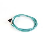 Allen-Bradley 1585D-E4UBJM-20 1585 Ethernet Cables Cat5e, 100BASE-TX, 100 Mbit/s, 4 Conductors, M12, Right Angle Male, Standard, RJ45, Straight Male, Teal PUR, Shielded, High Flex, PUR, Halogen Free, 10 million cycles